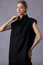Cloud Velvet Elegant Lazy Loose Crew Neck Top + Long Pants