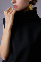 Cloud Velvet Elegant Lazy Loose Crew Neck Top + Long Pants